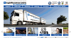 Desktop Screenshot of logistikzentrum-lehrte.de